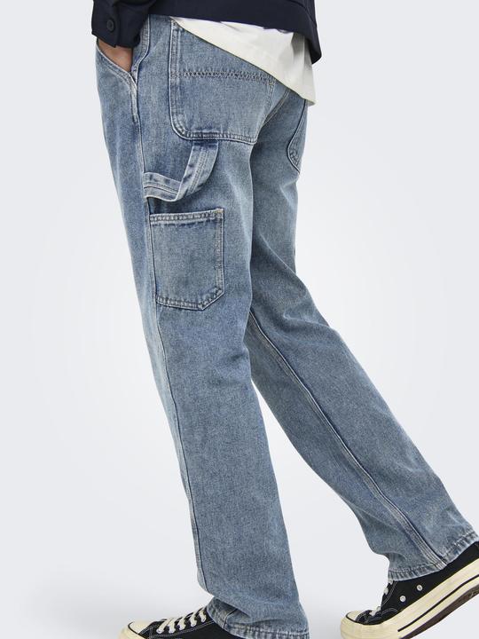Image du produit Only & Sons ONSEDGE Taille moyenne Coupe droite Jeans Coupe normale jeans (W33/L34)