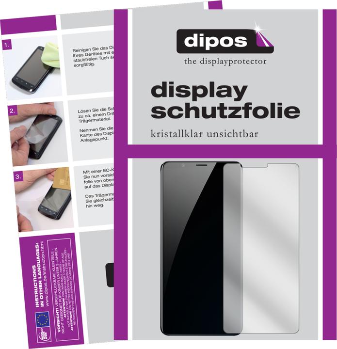 Produktbild Dipos Displayschutzfolie Crystalclear (2 Stück, ZTE Nubia Red Magic 5G)