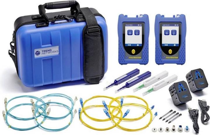 Actual product image Trend Networks Fibre optic tester R240-PMLS PowerMeter Kit MM/SM