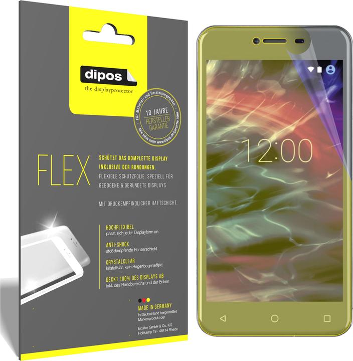Produktbild Dipos Displayschutzfolie Full-Cover 3D (2 Stück, Medion Life E5008)