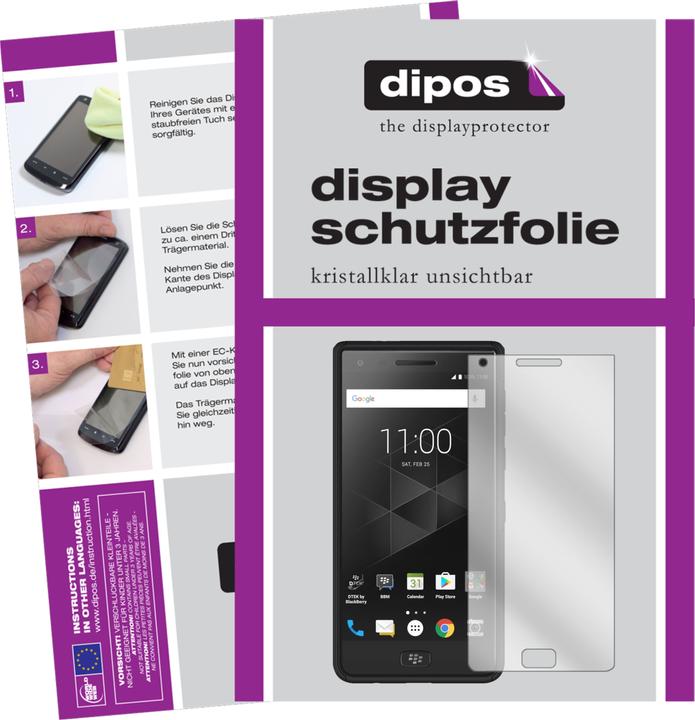 Produktbild Dipos Displayschutzfolie Crystalclear (6 Stück, Blackberry Motion)