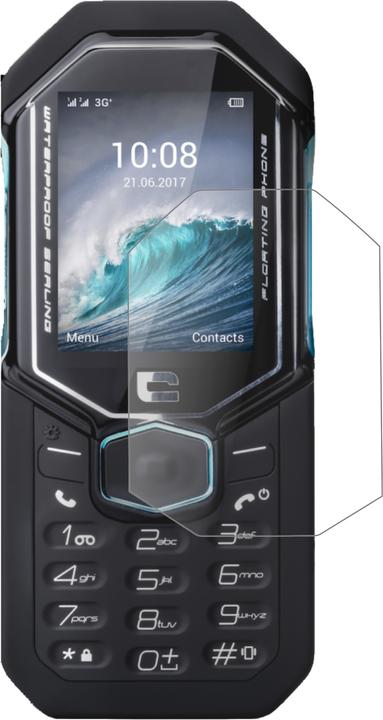 Actual product image Dipos Screen Protector Anti-Shock (2 Piece, Crosscall Shark-X3)
