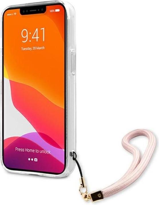Produktbild Guess Hard Cover Marble Stripe with Strap (Apple iPhone 13 Pro Max)