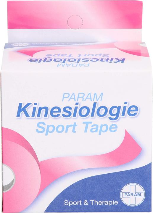 Kinesiology Sport Tape 5cmx5m Pink, 1 pc PFL (5 m)