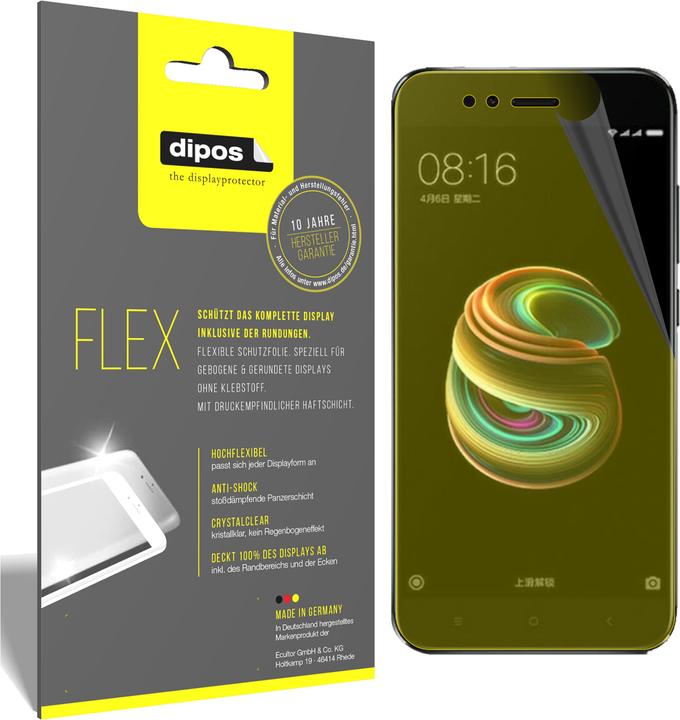 Actual product image Dipos Screen Protector Full-Cover 3D (3 Piece, Xiaomi Mi 5X)