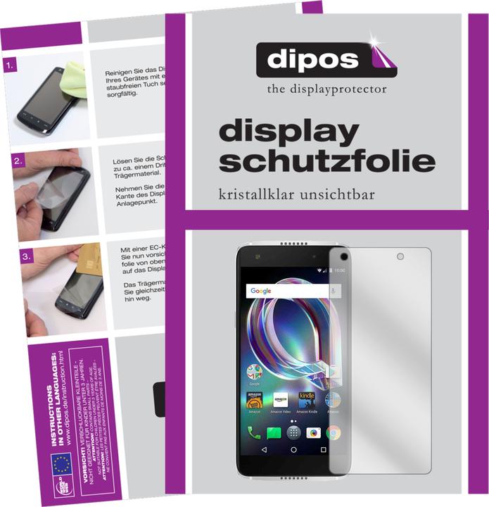 Image du produit Dipos Film de Protection d’écran Crystalclear (2 pièce(s), Alcatel Idol 5s)