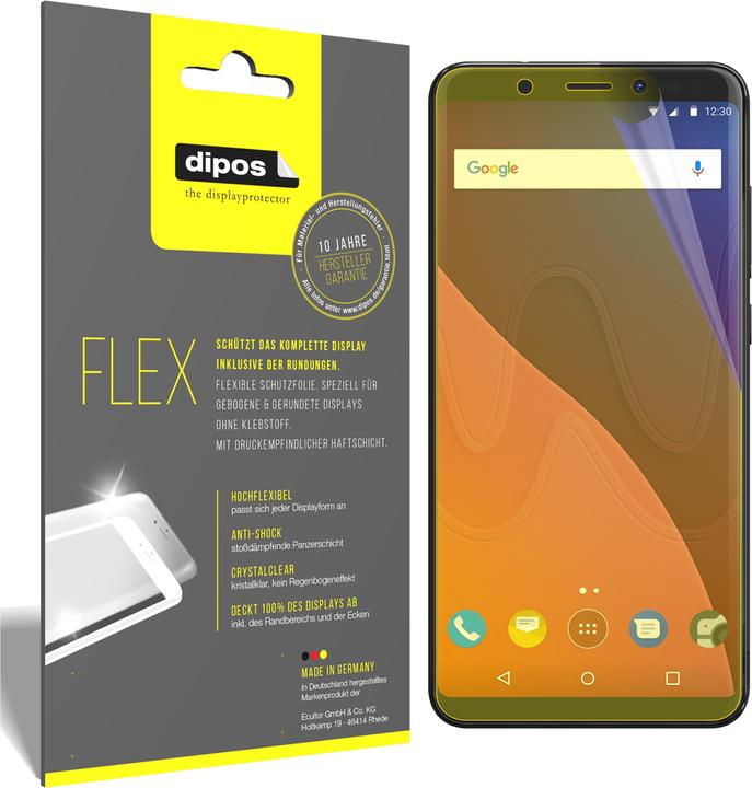 Immagine prodotto Dipos Pellicola Protettiva Full-Cover 3D (3 Pezzo/i, Wiko View)