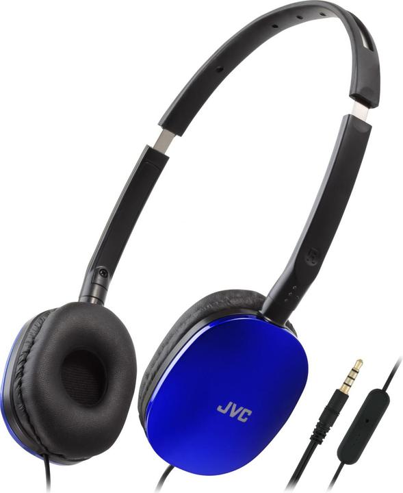 Actual product image JVC HA-S160M-AU blue (No noise cancelling, Cable)