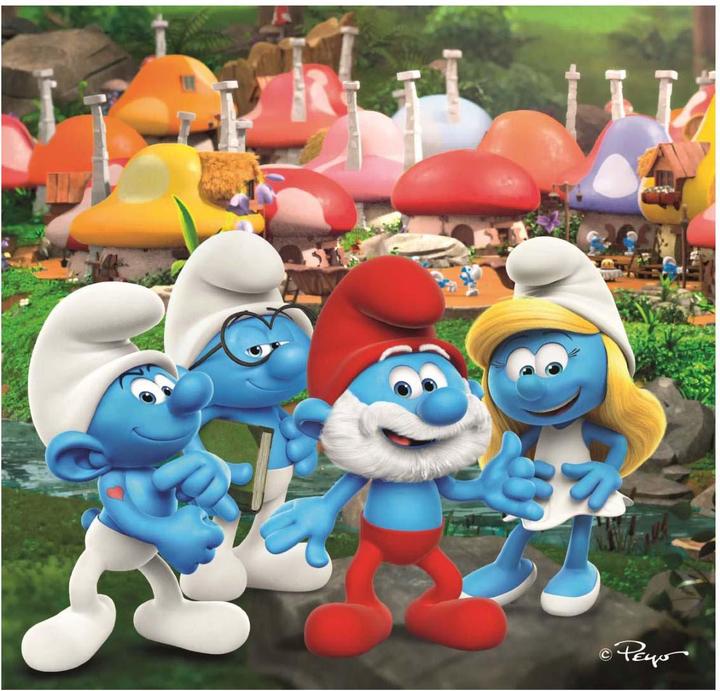 Image du produit Clementoni 3x48 pièces - Les Schtroumpfs