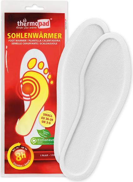 Actual product image Thermopad Sole warmer S size 36-37