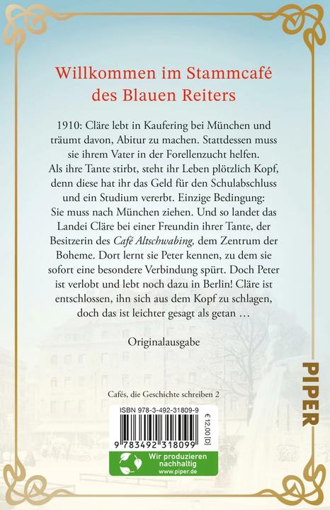 Actual product image Café Altschwabing (German, Lea Kampe, 2023)