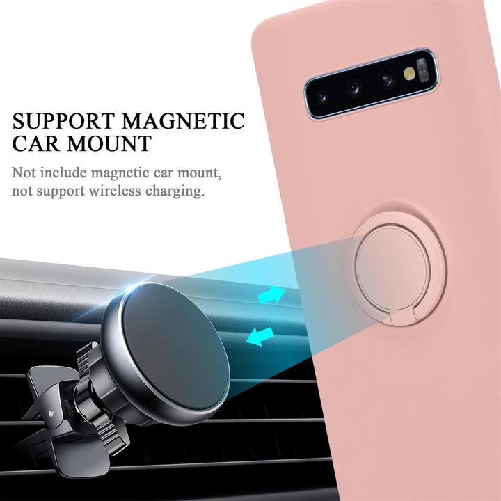 Immagine prodotto Cadorabo Custodia in silicone TPU Liquid Ring Cover (Samsung Galaxy S10+)