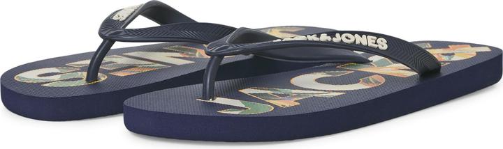 Actual product image Jack & Jones Jfwlogo Palm Print Flip Flop Ln (40)