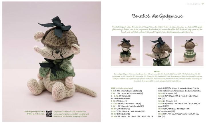 Image du produit Tierisch süsse Häkelfreunde – Im Pastell-Wunderland (Allemand, Erinna Lee, 2021)