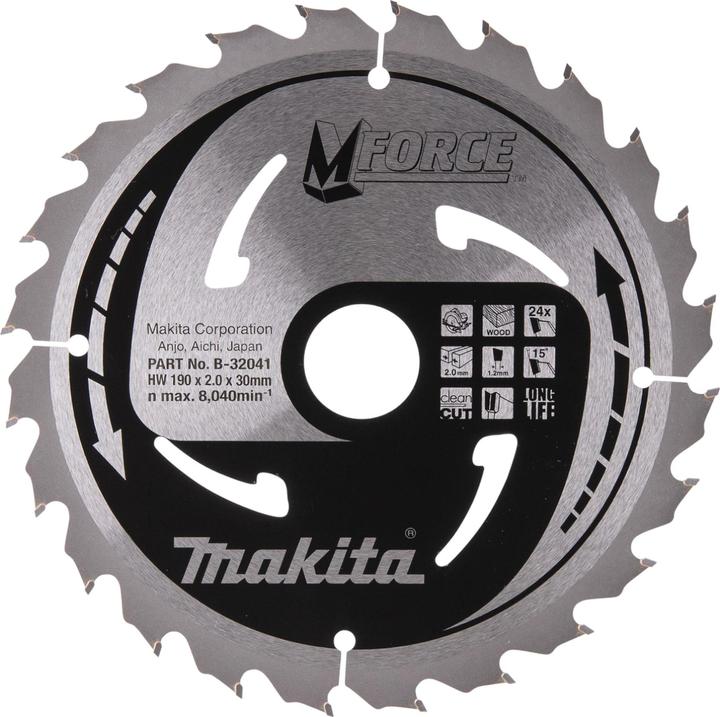 Produktbild Makita M-FORCE Kreissägeblatt 190x30x