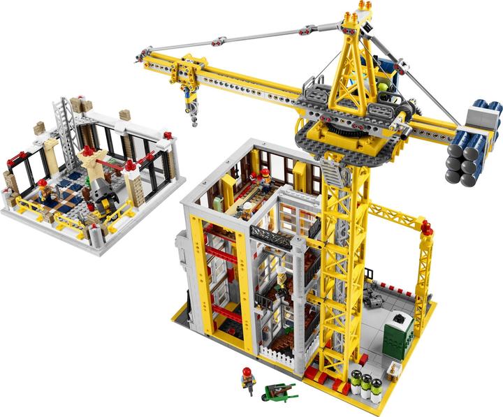 Image du produit LEGO Bricklink Chantier de construction à partir de modules 910008 (910008)