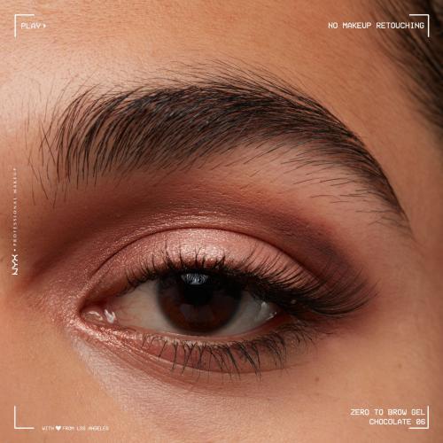 Actual product image NYX Professional Make-Up Zero To Brow (Chocolate)