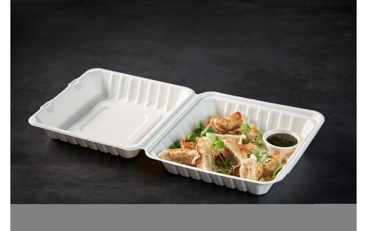 Actual product image Biopak Menu box undivided 1200 ml, 50 pieces (50 x)
