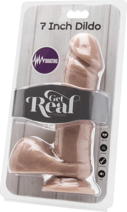 Produktbild ToyJoy Dildo 7 Inch w. Balls Vibrator