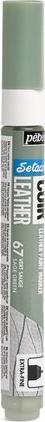 Actual product image Pebeo SetaCuir leather marker (Sage green)
