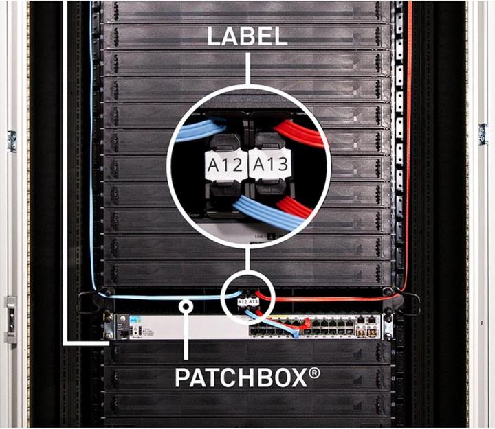 Produktbild PATCHBOX Beschriftung LABEL 96 Stück Labels