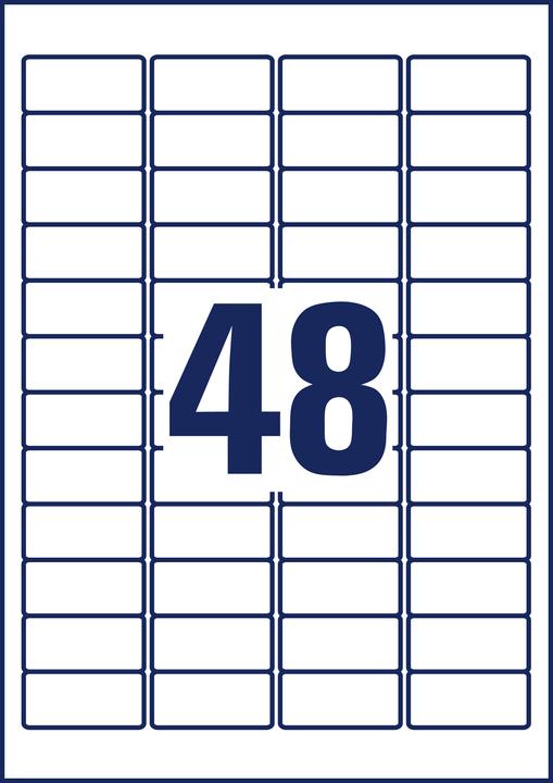 Actual product image Avery Address labels