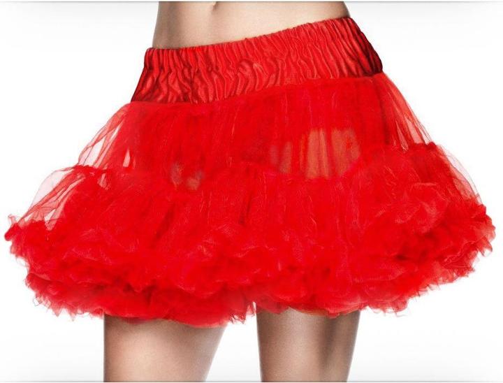 Immagine prodotto Leg Avenue Sottogonna in tulle rosso - gonna per costume di carnevale (S, M, L)