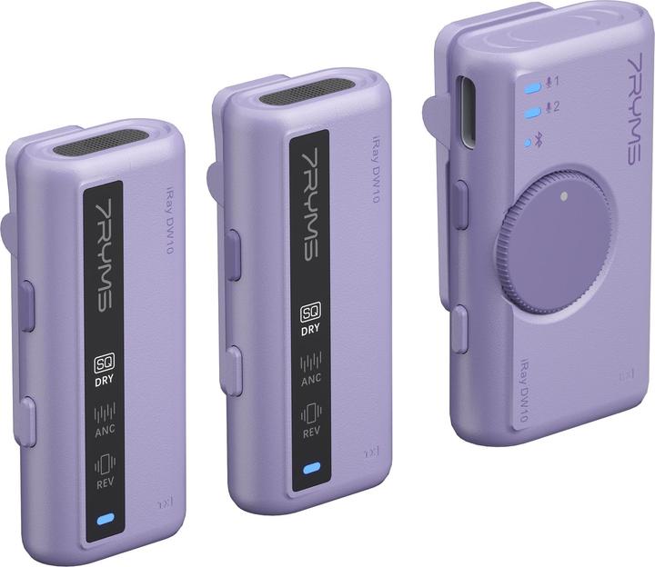 Immagine prodotto 7Ryms iRay DW10(A) (2TX+1RX+CASE) Viola