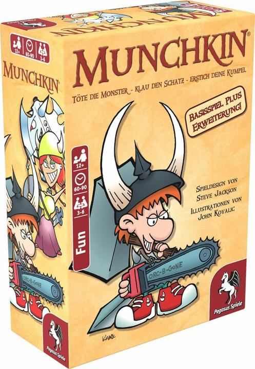 Actual product image Pegasus Munchkin 1 + 2 (German)