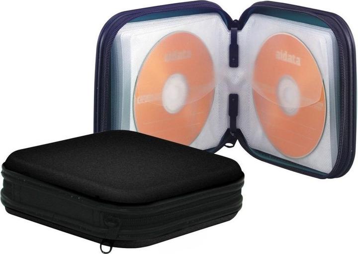 Image du produit Q-Connect Portefeuille CD 24 CD s noir