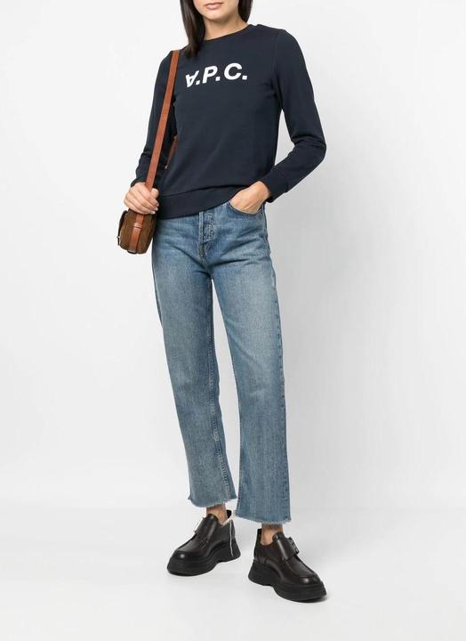 Actual product image A.p.c. Sweatshirt COFAX.F27644 IAK DARK NAVY (XS)