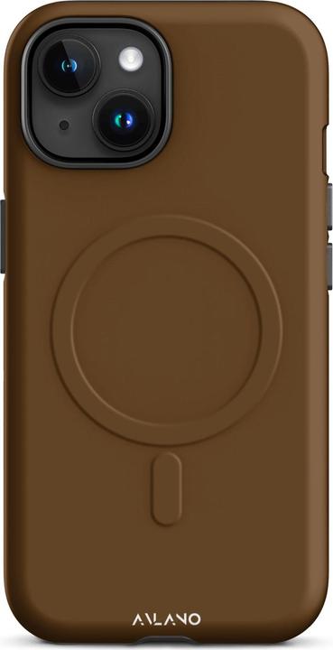Actual product image Avlano Hardcase iPhone-Hülle mit MagSafe Braun (Apple iPhone 15)