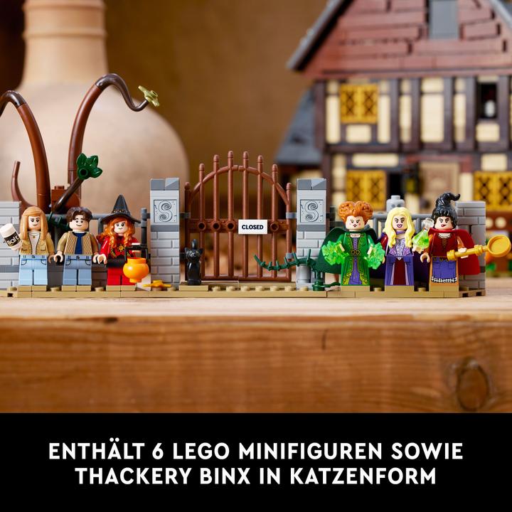 Produktbild LEGO Disney Hocus Pocus: The Sanderson Sisters' Cottage (21341, LEGO Ideas, LEGO Seltene Sets)