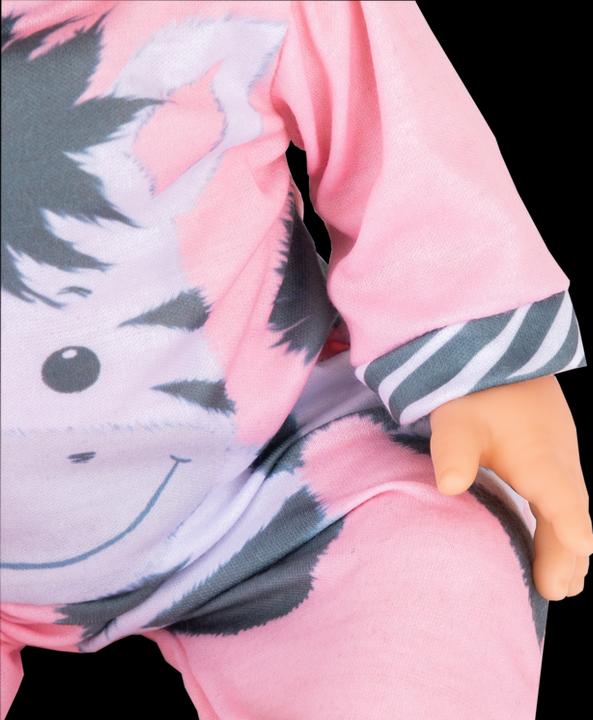Image du produit Tiny Treasures Tiny Treasure Blond haired Doll Zebra outfit