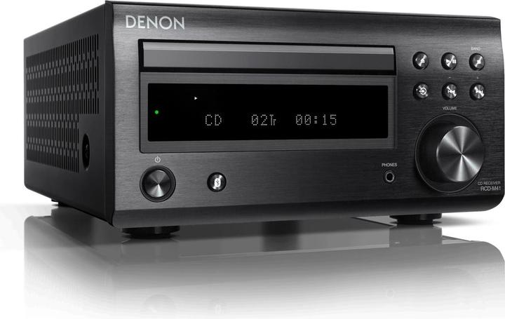 Image du produit Denon RCDM41BKE2 (Bluetooth, Lecteur de CD, 1x 60 W)