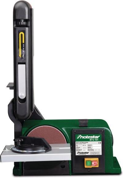 Produktbild Magni Holzstar Band- und Tellerschleifmaschine BTS151 (für Weichholz/Hartholz, kompaktes Maschinengehäuse (Bandschleifer, 370 W)