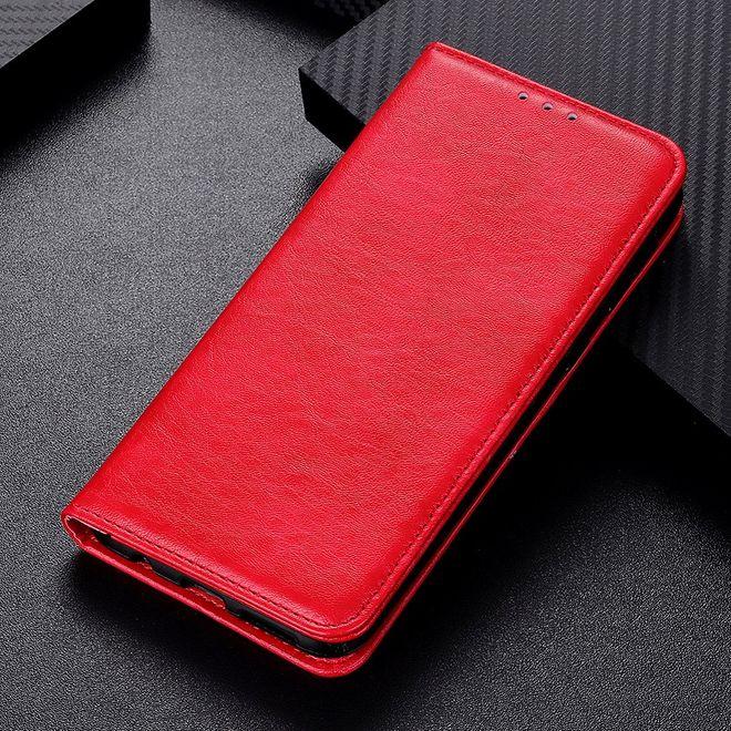 Produktbild MU Classic Crazy Horse V Leder Bookcover Series (OnePlus 9R)