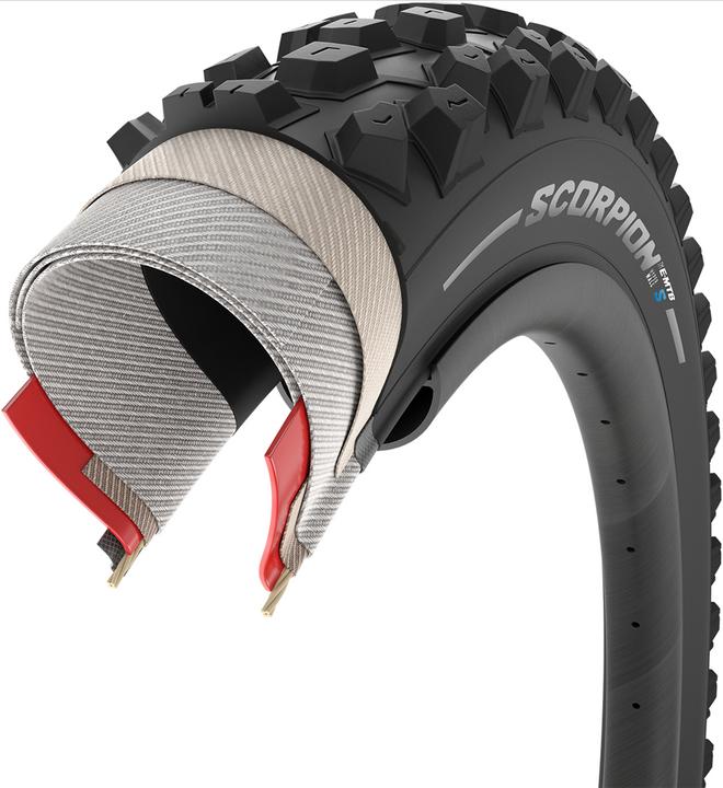 Actual product image Pirelli Scorpion E-MTB S 27.5x2.60 HyperWall (27.5 x 2.60, 66-584)