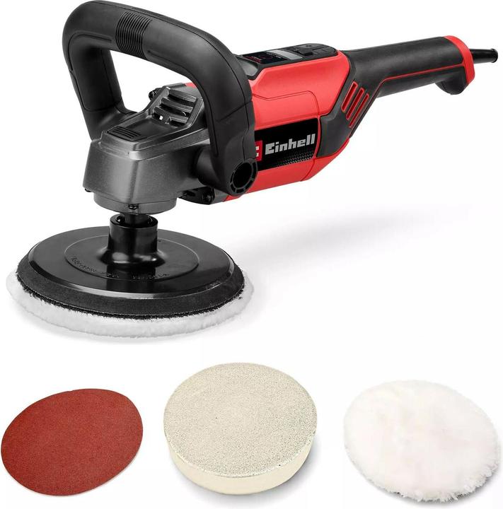 Einhell Einh Accu Polijst/Schuurmachine 150mm (2093250) (Exzenterpolierer, 1100 W)