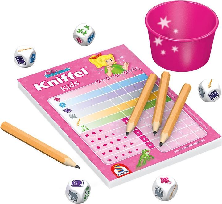 Immagine prodotto Schmidt Spiele Bibi Blocksberg Yatzy Kids (Tedesco)