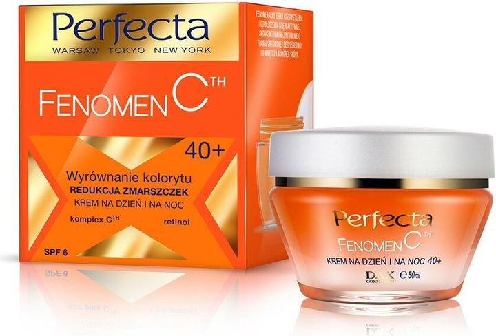 Perfecta face cream Fenomen C 40+ Color alignment - Wrinkle reduction 50ml (50 ml)