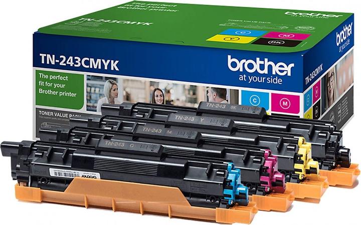 Actual product image Brother TN-243 Multipack (C, M, Y, BK)