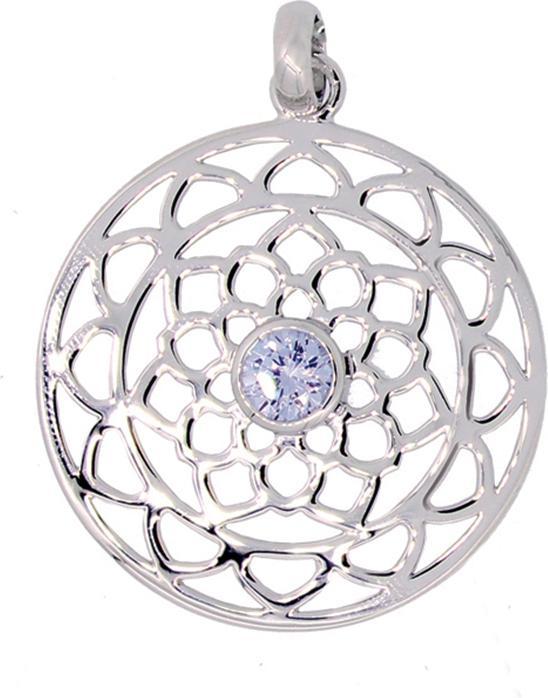 Viva Diva Anhänger Kronen-Chakra 925 AG (925 Sterling Silber)