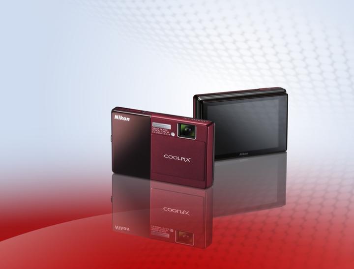 Produktbild Nikon Coolpix S70, 12Mpixel, 5xZoom, OLED-Touchsreen, Rot