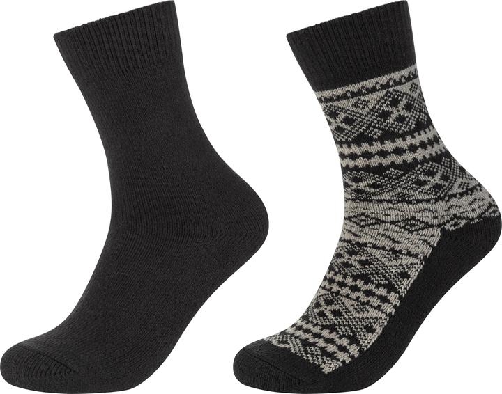 Produktbild Camano Cosy Jacquard Kuschelsocken (2er Pack, 39 - 42)