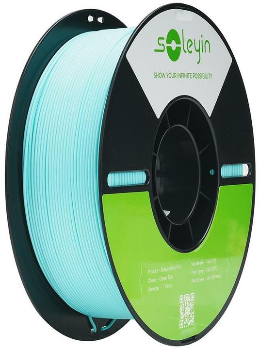 Actual product image Creality Filament Soleyin Ultra-PLA Blau 1.75 mm 1.29 kg (PLA, 1.75 mm, 1290 g, Blue)