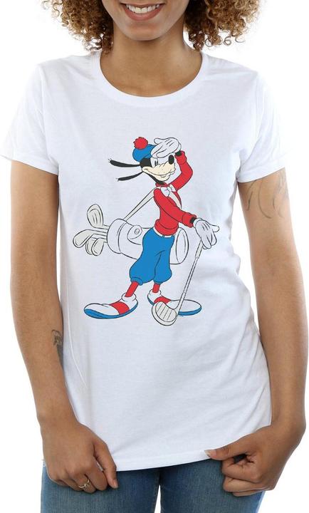 Actual product image Disney Womens/Ladies Goofy Golf Cotton T-Shirt (M)