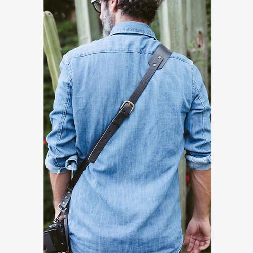 Produktbild Bronkey Tokyo Sling Leder-Kameragurt, Schwarz, S Small