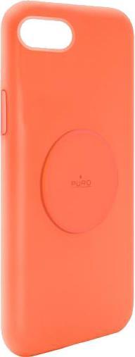 Image du produit Puro iPhone 6/7/8/SE(2022) Housse en silicone de la série Icon avec plaquette métallique (Apple iPhone 6, Apple iPhone SE (3ème génération))