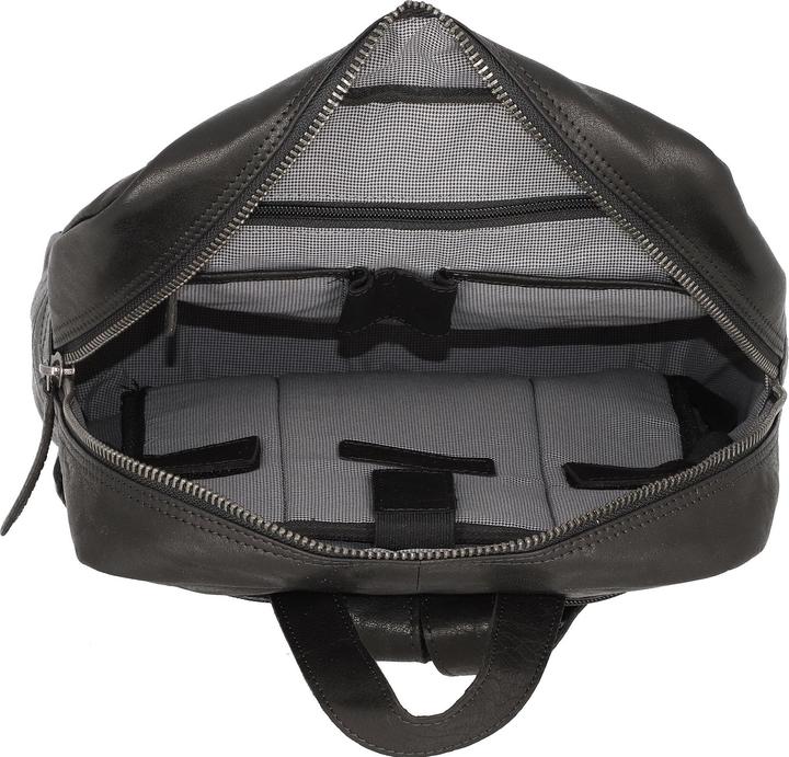 Immagine prodotto Spikes & Sparrow Zaino Bronco in pelle con scomparto per laptop da 34 cm (9 l)